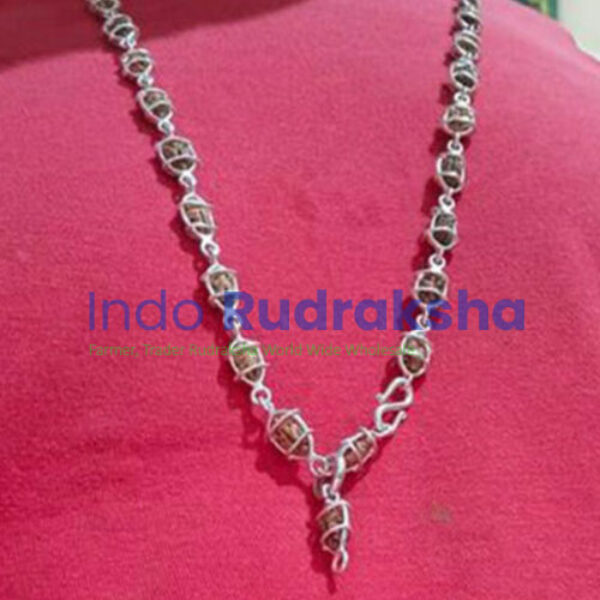 Kalung 1 Mukhi Silver Caping